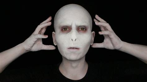 easy voldemort makeup|voldemort cgi or makeup.